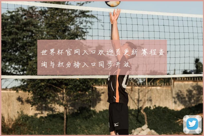 世界杯官网入口欢迎页更新 赛程查询与积分榜入口同步开放