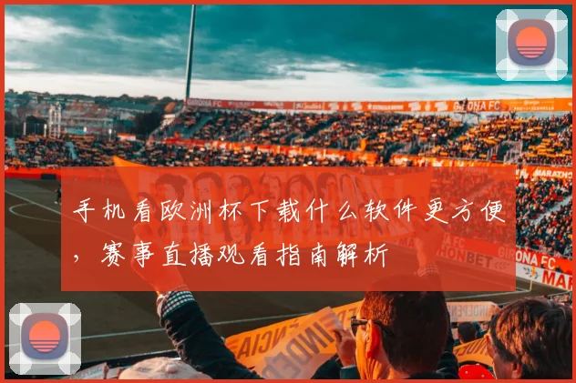 手机看欧洲杯下载什么软件更方便,赛事直播观看指南解析